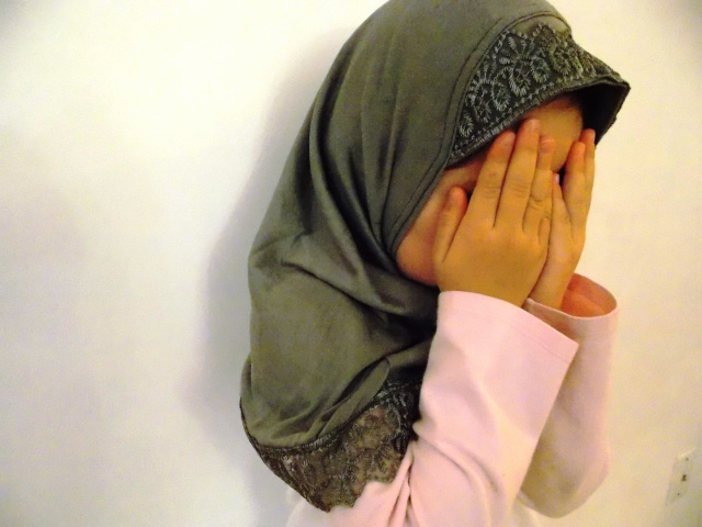 Amira Girls Hijab 15  W/Lace